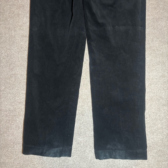 Polo Ralph Lauren Ethan Corduroy Pants Black 34x32 Classic Fit Cotton - Picture 11 of 12